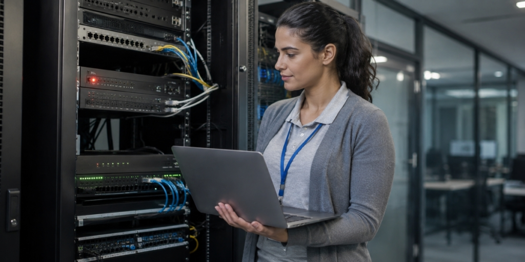 IT-technician-monitoring-network-equipment-during-an-automatic-internet-failover.webp