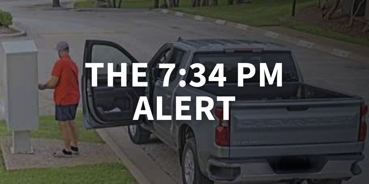 7:34 PM: The Alarm Went Off. Seconds Later, the Alert Hit. 